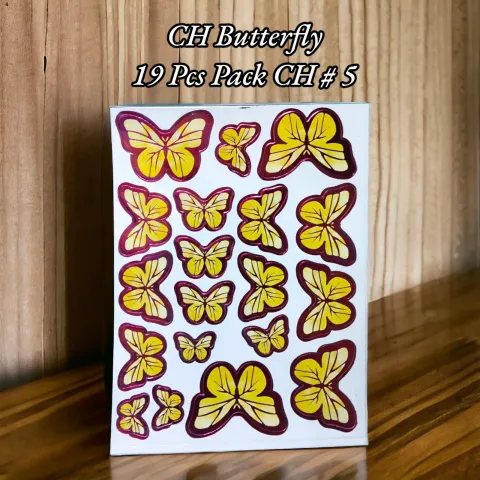 CH Butterfly 19 Pcs Pack CH # 5