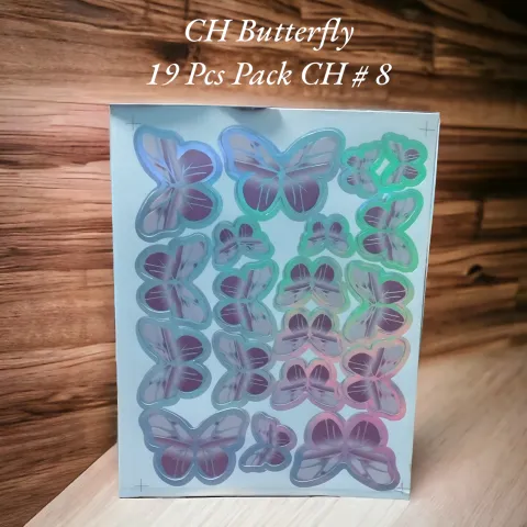 CH Butterfly 19 Pcs Pack CH # 8