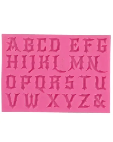 Silicone Mold Alphabet | #219
