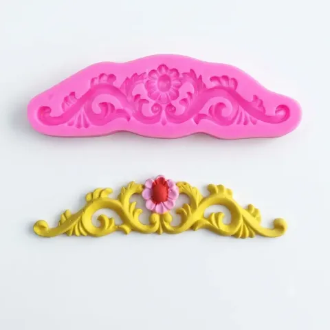 Silicone Mold Lace Border | #205