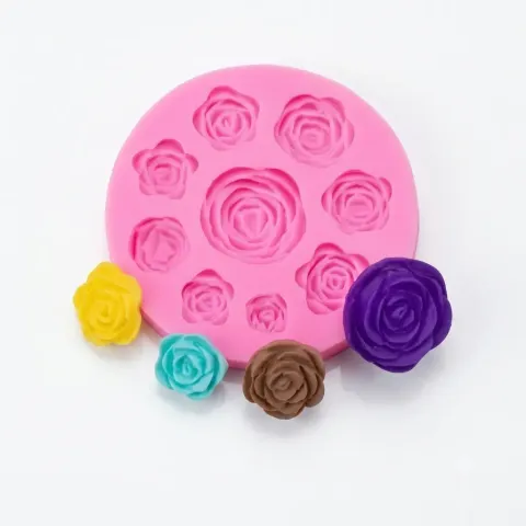 Silicone Mold Roses | #204