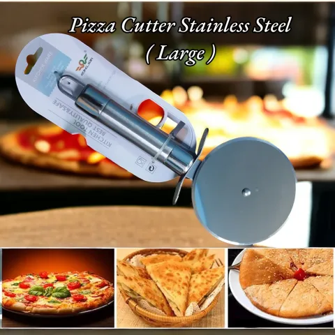 Pizza Cutter Stainless Steel ( Large )