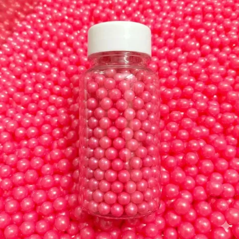 Imported Fuchsia Sprinkle 7 mm 30 gm bottle