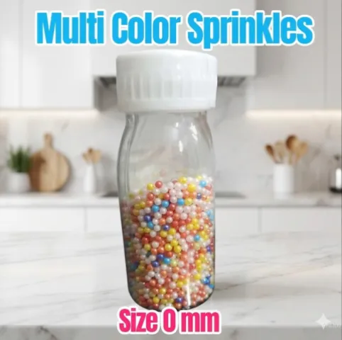 Multi Color Sprinkles 30 gm bottle