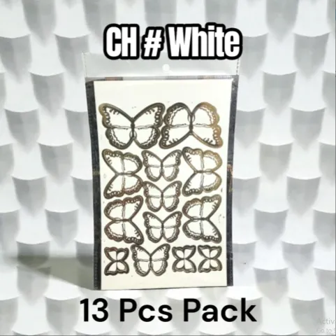 White Butterfly – 13 Pcs Pack