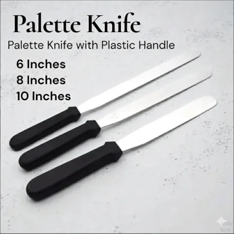 Palette Knife With Plastic Handle