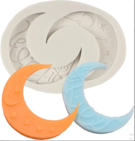 Silicone Moon Mold Item # 174