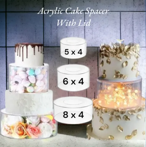 Cake Spacers for Tiered Cake
