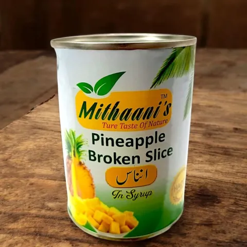 Mithani’s Pineapple Broken Slice Tin Syrup