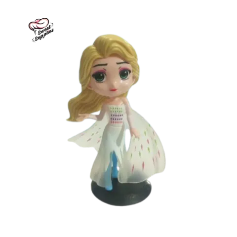 Elsa Frozen Doll Cake Topper