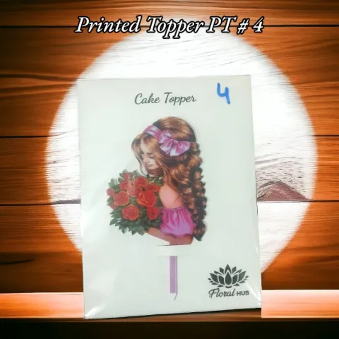 Printed Topper PT # 4