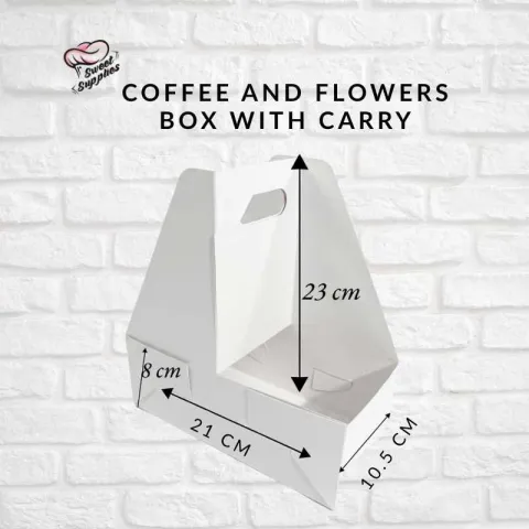Coffee and Flowers Box with Carry
