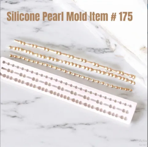 Silicone Pearl Chain Mold Item # 175