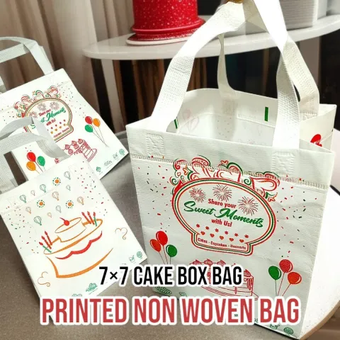 Printed Non Woven Bag 7 x 7