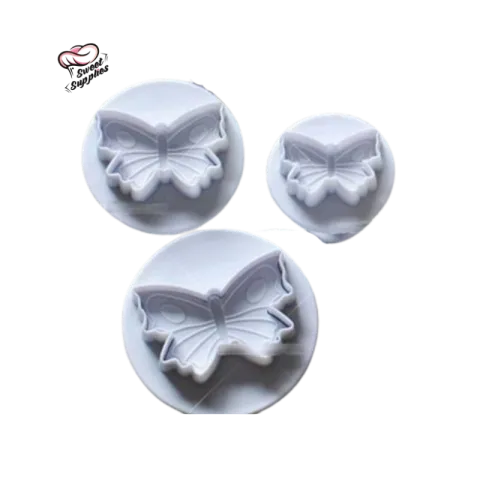 Butterfly Fondant Plunger Cutter | 3 pcs