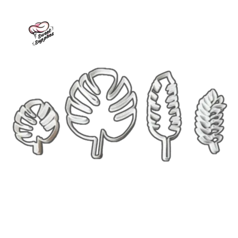 Fondant Leaf Cutter | 4 Pcs Set