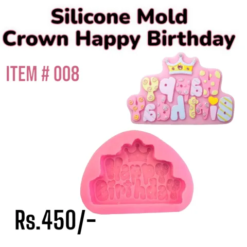 Crown HBD Mold (Item # 008)