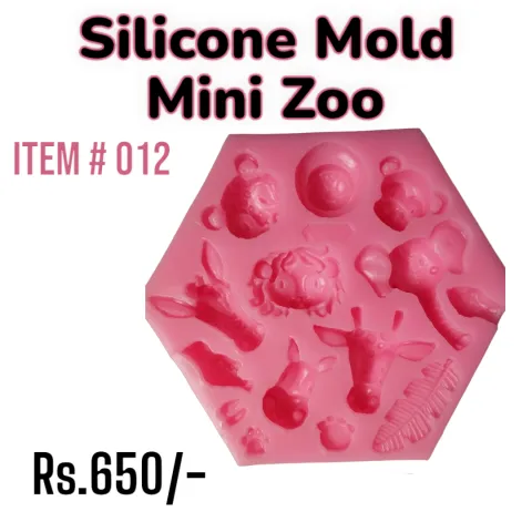 Mini Zoo Mold (Item # 012)