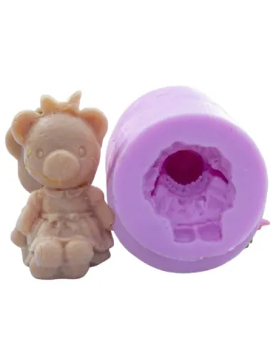 Silicone Mold 3D Bear | #216