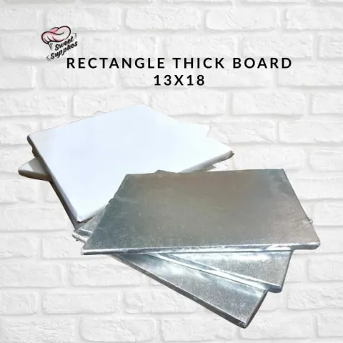 Rectangle Thick Cake Board | 13 x 18