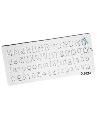 Silicone Mold Letter & Number | #214
