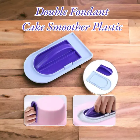 Double Fondant Cake Smoother Plastic