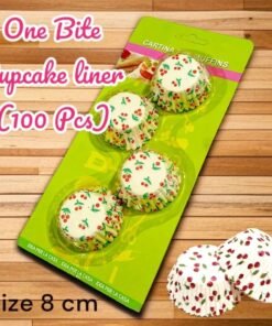 One Bite Cupcake Liner (100 Pcs) Size 8 cm