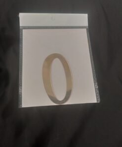 Alternative view of Acrylic Number Topper