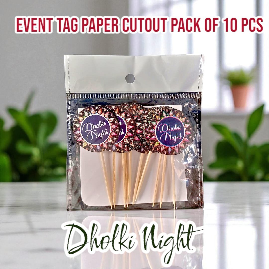 Event Tags (Pack of 10 pcs) - Image 3