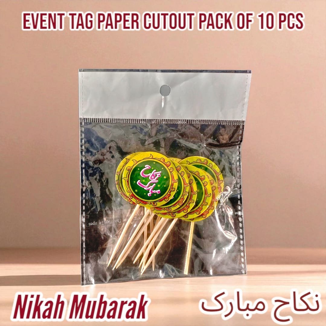 Event Tags (Pack of 10 pcs) - Image 5