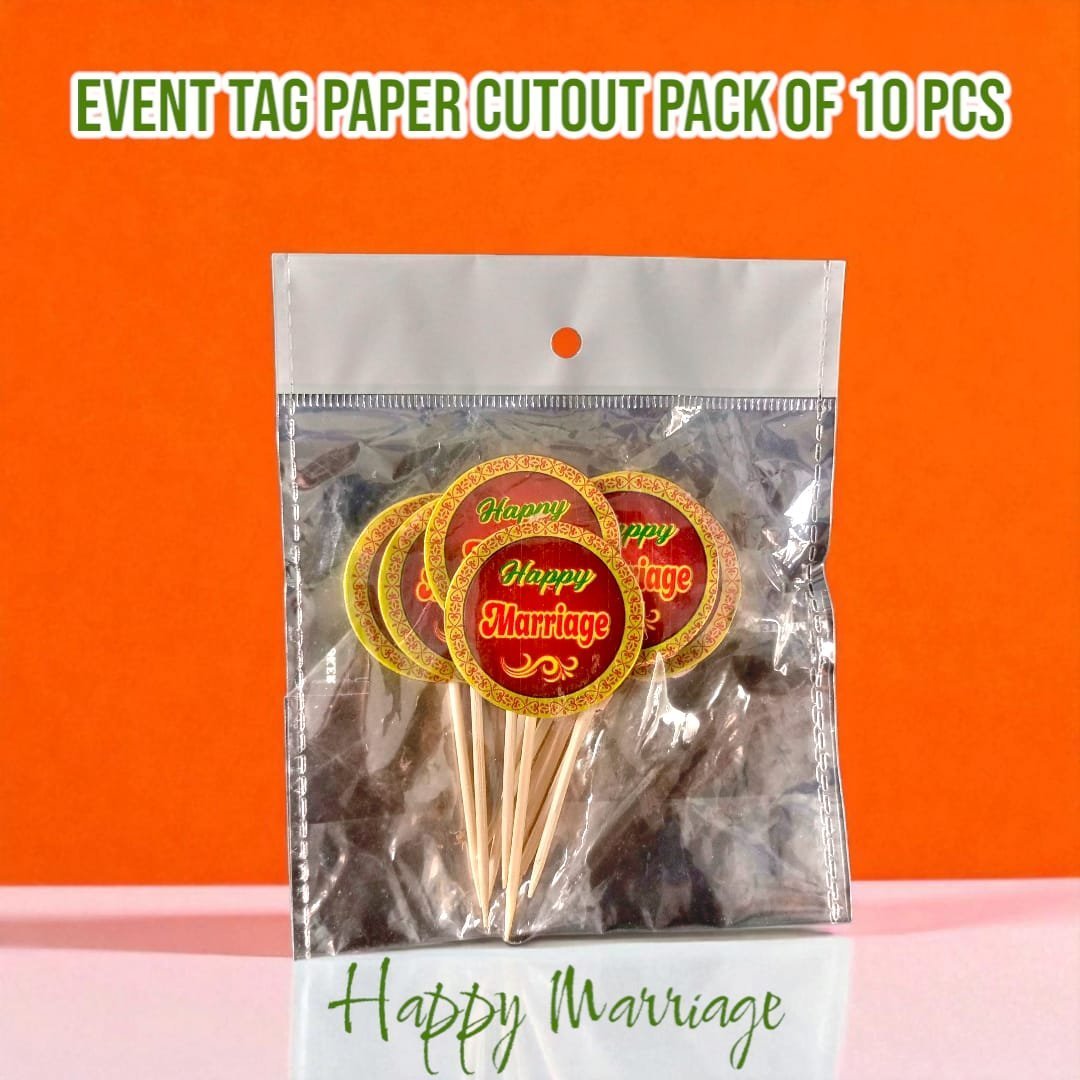 Event Tags (Pack of 10 pcs)