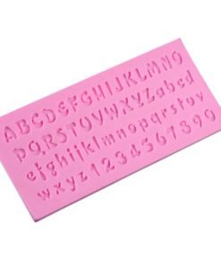 Silicone Mold (Alphabet) Item # 113