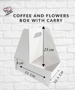 Coffee and Flowers Box with Carry