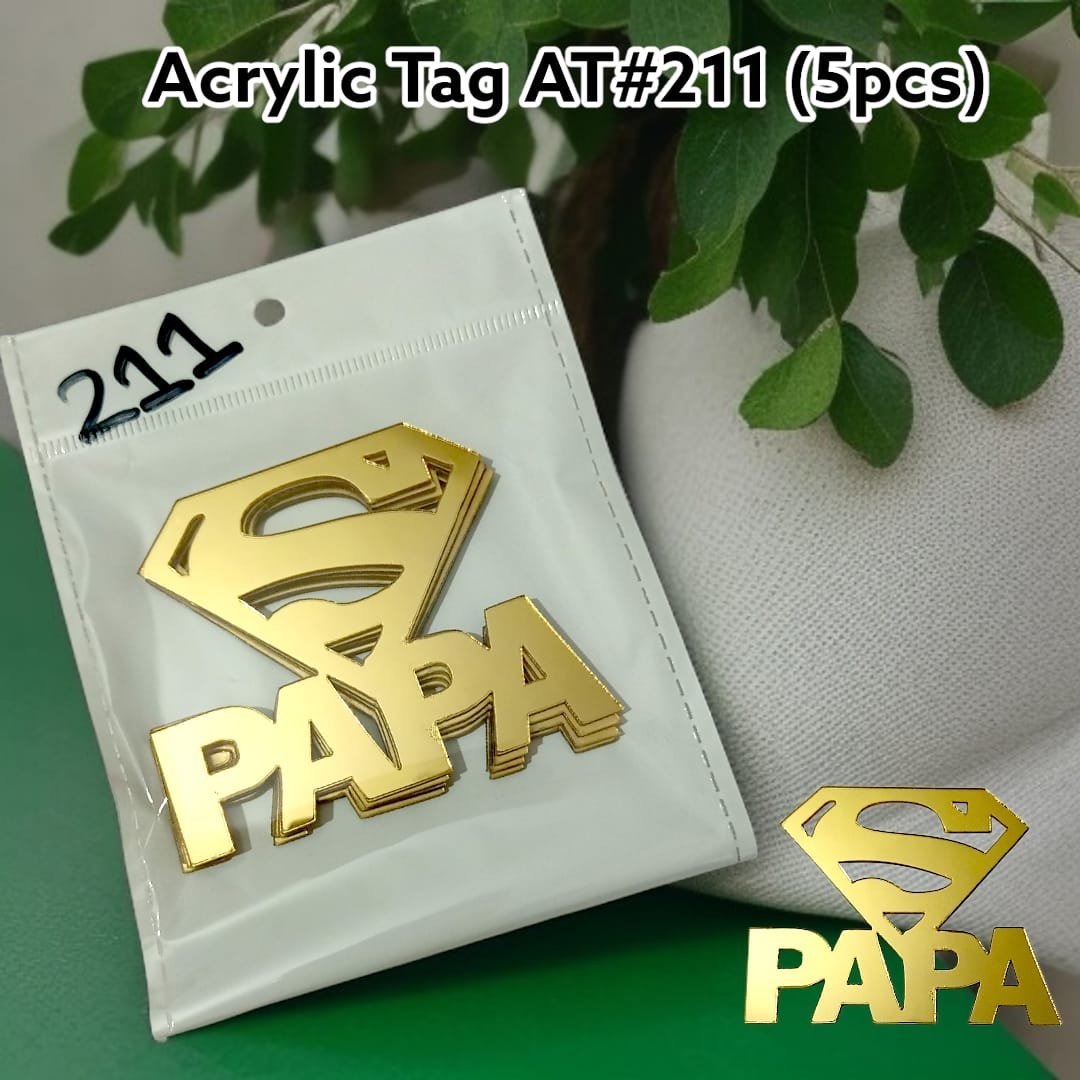 Acrylic Tag Father's Day - Image 2