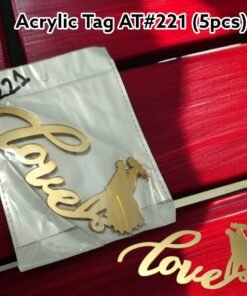 Acrylic Tag AT #221