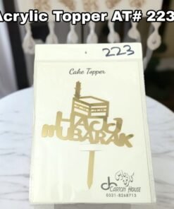Acrylic Topper AT #223