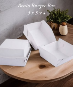 Bento Burger Box 5 x 5 x 4