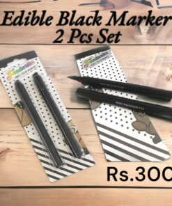 Edible Black Marker 2 pcs set