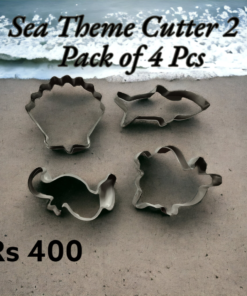 Sea Theme Cutter 2 Pack of 4 Pcs