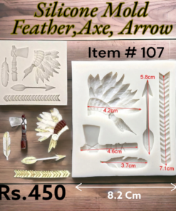 Feather, Axe, Arrow Mold (Item # 107)