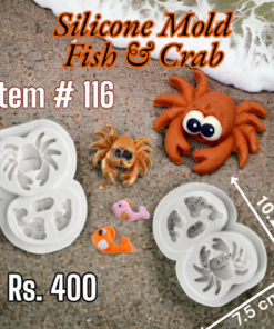 Fish and Crab Mold (Item # 116)