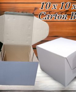 Carton Box - 10x10x8