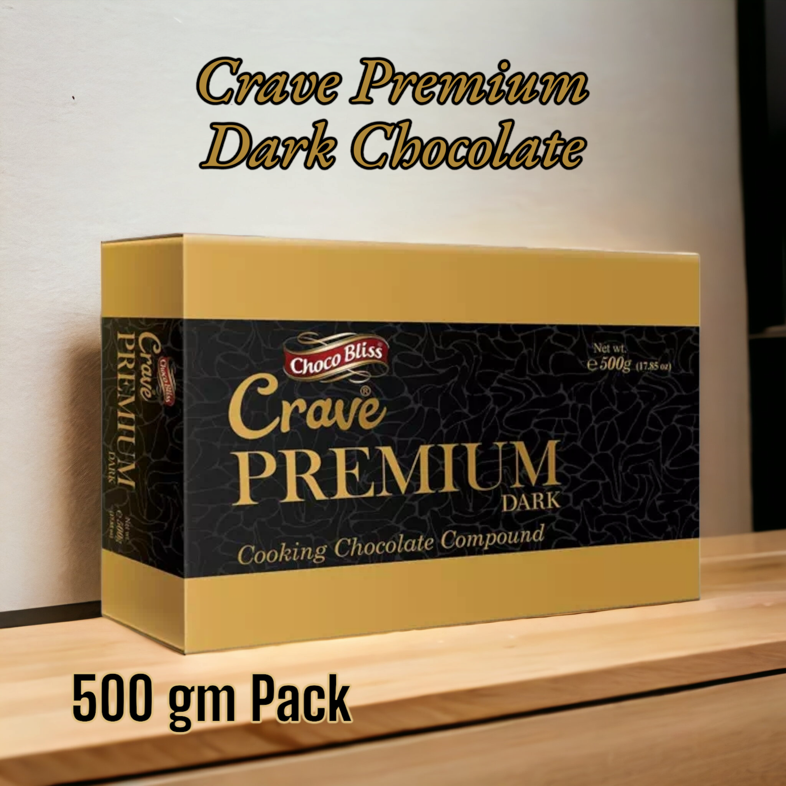 Crave Premium Dark Chocolate 500 gm Pack
