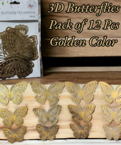 3D Butterflies Pack of 12 Pcs