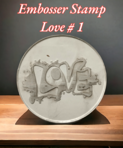 Embosser Stamp Love