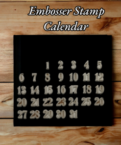 Embosser Stamp Calendar