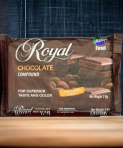 Royal Chocolate Compound By Milkyz Food 2 Kg Slab