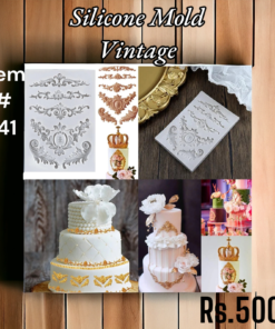 Silicone Mold Vintage ( Item # 141 )