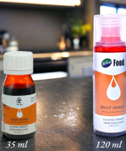 Milkyz Food Liquid Food Color Bright Orange