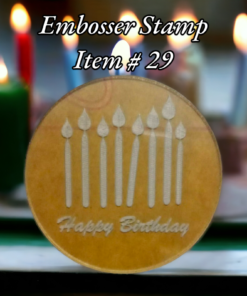 Embosser Stamp Item # 29